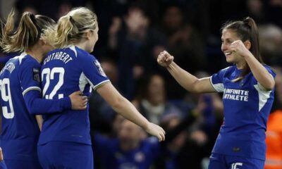 Chelsea Women Take Commanding Lead In Champions League Quarter Final Against Ajax