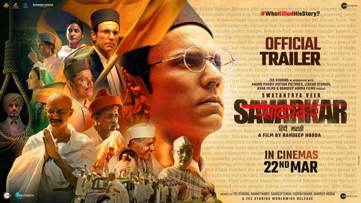 Controversial Biopic 'swatantrya Veer Savarkar' Stirs Debate Ahead Of Elections