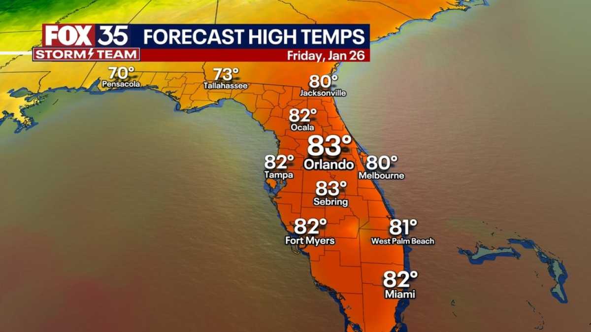 Cool Spring Weather Arrives In Brevard, Expected To Warm Up Throughout The Week