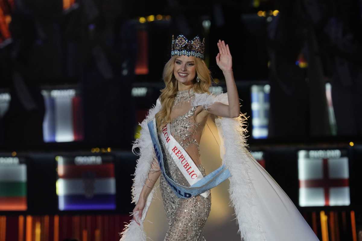 Czech Republic's Krystyna Pyszková Wins Miss World 2024 Crown In Mumbai