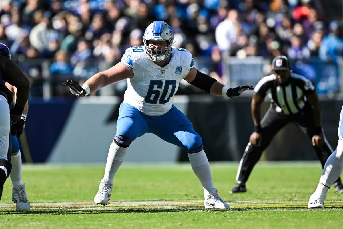 Detroit Lions Retain Offensive Lineman Graham Glasgow In 2024 Free Agency