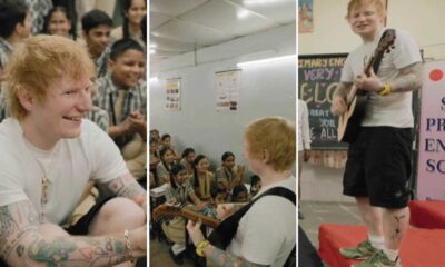 Ed Sheeran's Special School Visit In Mumbai Ahead Of Concert Wins Hearts