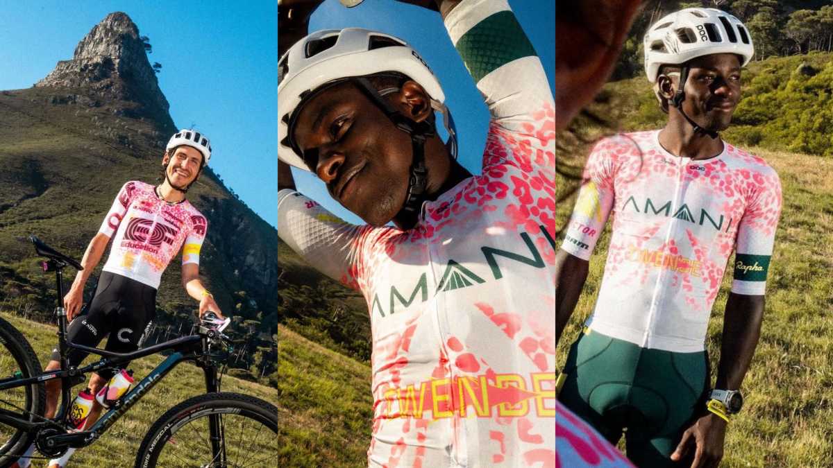 Ef Education Easypost's Lachlan Morton And Team Amani's Jordan Schleck Team Up In Special Edition Kit For Absa Cape Epic