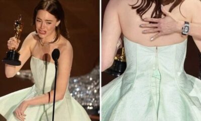 Emma Stone Wins Best Actress After Wardrobe Malfunction At Oscars 2024