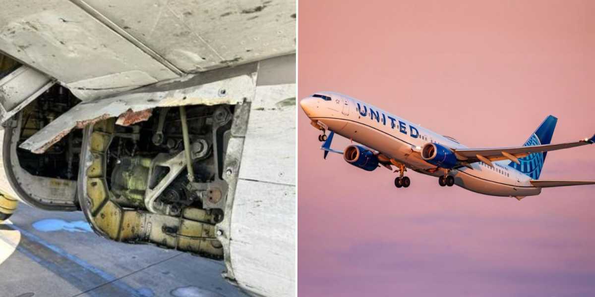 Faa Investigates Panel Loss On United Airlines Boeing 737 800 During Oregon Landing