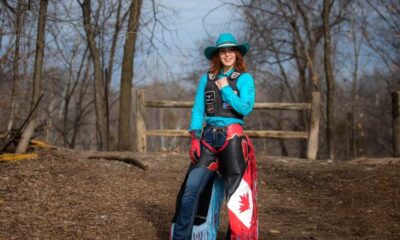 Female Bull Rider From Canada Takes On The World Finals In Texas