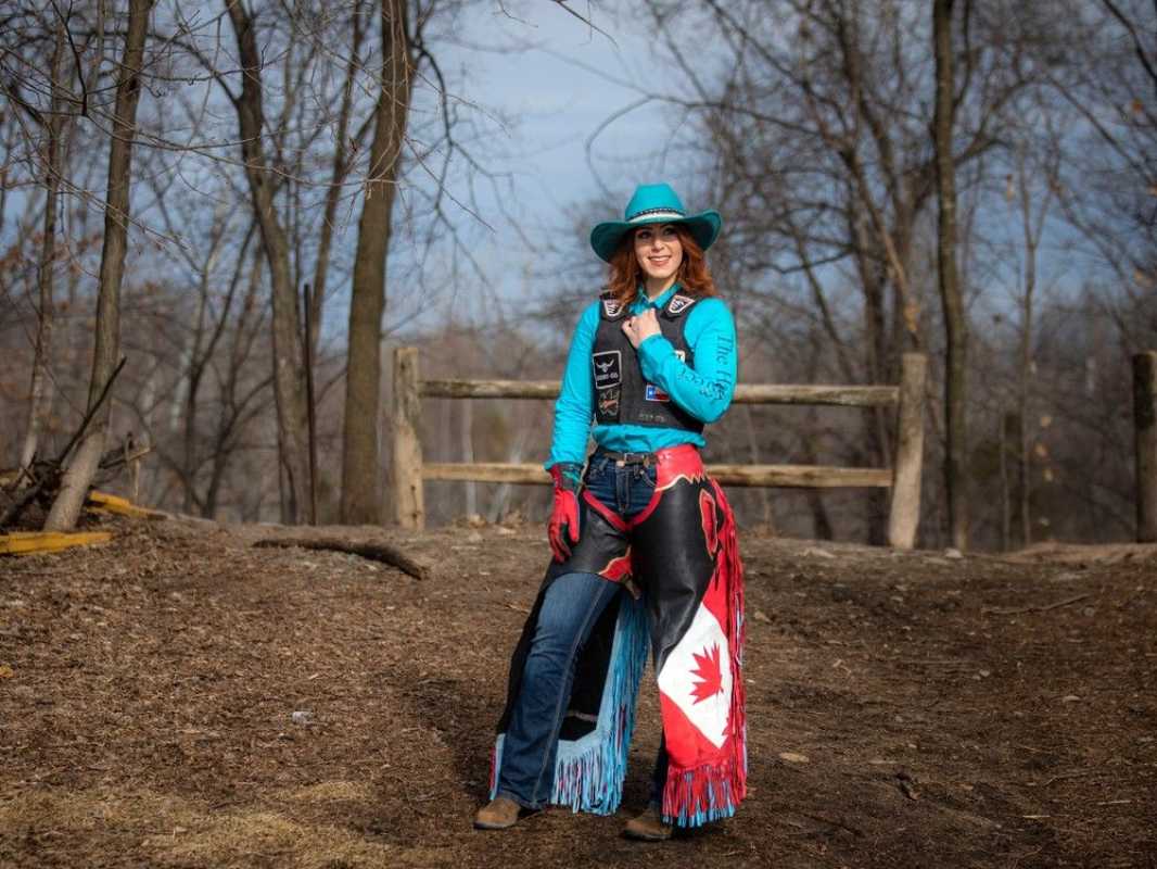 Female Bull Rider From Canada Takes On The World Finals In Texas