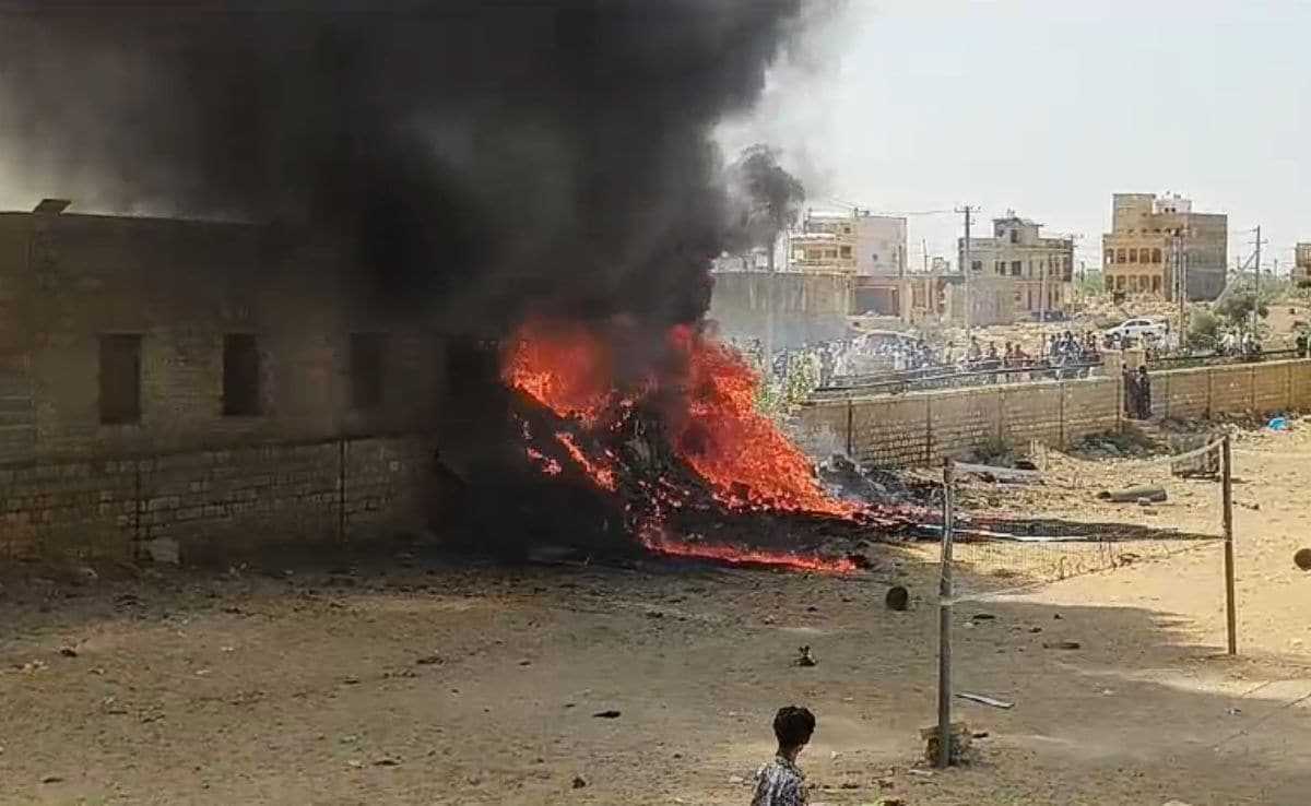 First Ever Crash Of Tejas Fighter Jet In Rajasthan's Jaisalmer, Pilot Safe A Historic Incident For Indian Air Force