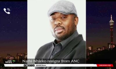 Former Anc Nec Member Nathi Nhleko Resigns From Anc