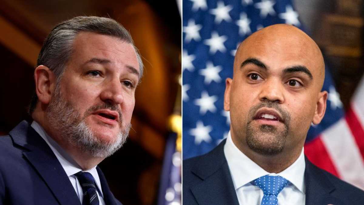 Former Nfl Player Colin Allred Defeats Texas Senator Ted Cruz In Senate Primary