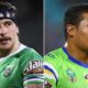 Former Nrl Players Curtis Scott And Joey Leilua Clash In Explosive Boxing Face Off Ahead Of Heavyweight Debut