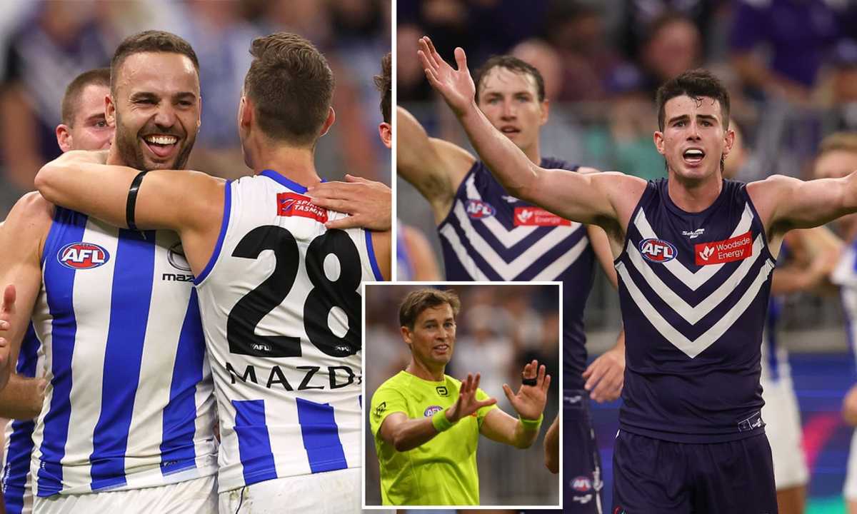 Fremantle Dockers Seek Back To Back Wins In Match Against North Melbourne Kangaroos