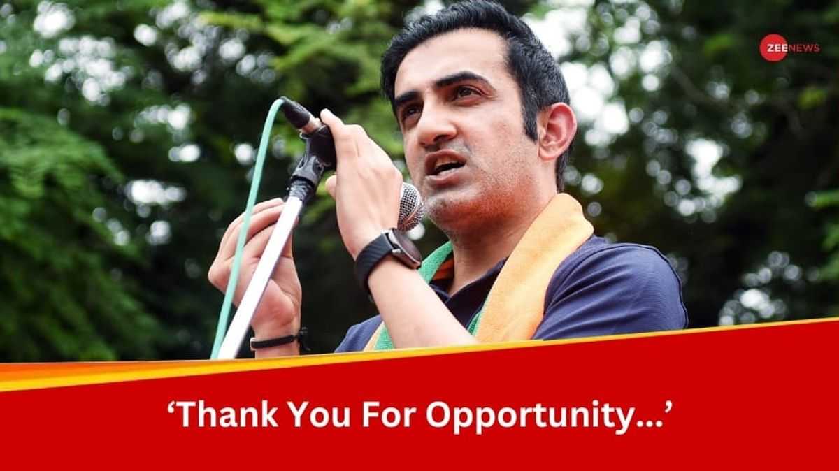 Gautam Gambhir Sings Goodbye To Politics, Shifting Focus To Cricket Commitments