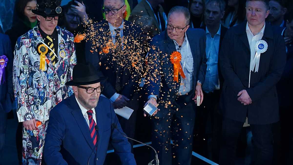 George Galloway Wins Rochdale By Election In Resounding Victory