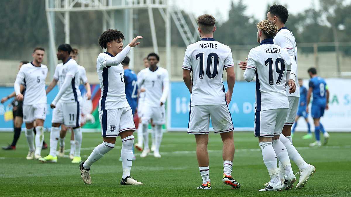 Harvey Elliott Shines As England U21 Secure Victory Against Azerbaijan In Euro U21 Qualifiers