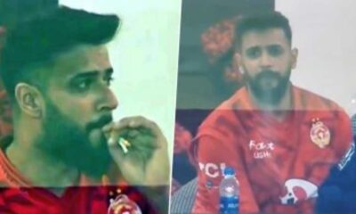 Imad Wasim's Smoking Controversy Surfaces After Psl Final Triumph