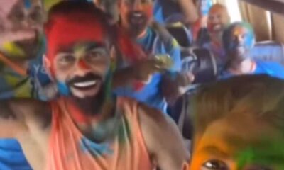 Indian Cricket Stars Celebrate Holi Together In Virat Kohli's Viral Dance Video