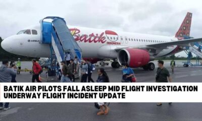 Indonesian Pilots Fall Asleep Mid Flight Due To Newborn Twins, Investigation Underway