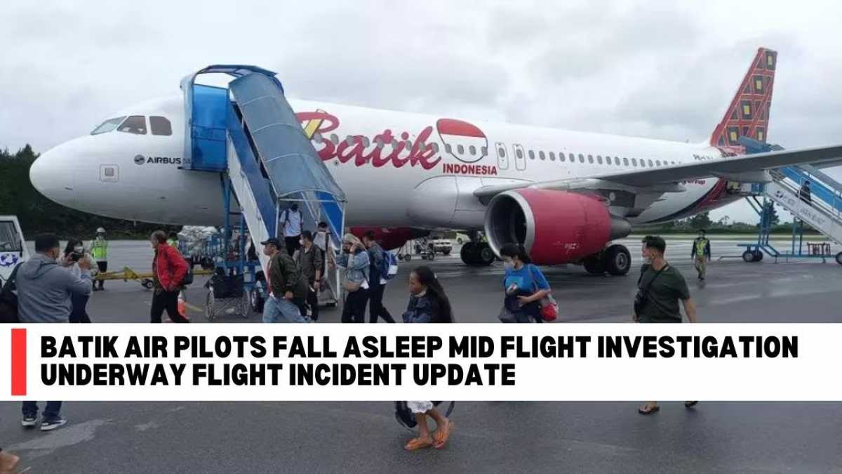 Indonesian Pilots Fall Asleep Mid Flight Due To Newborn Twins, Investigation Underway