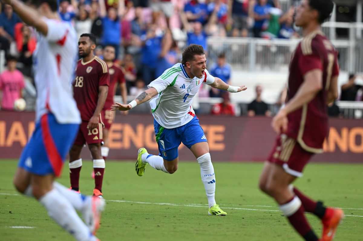 Italy Secure Victory Over Venezuela In International Friendly With Retegui Brace