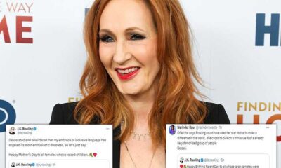 Jk Rowling Faces Backlash On Mother's Day Tweet Controversy