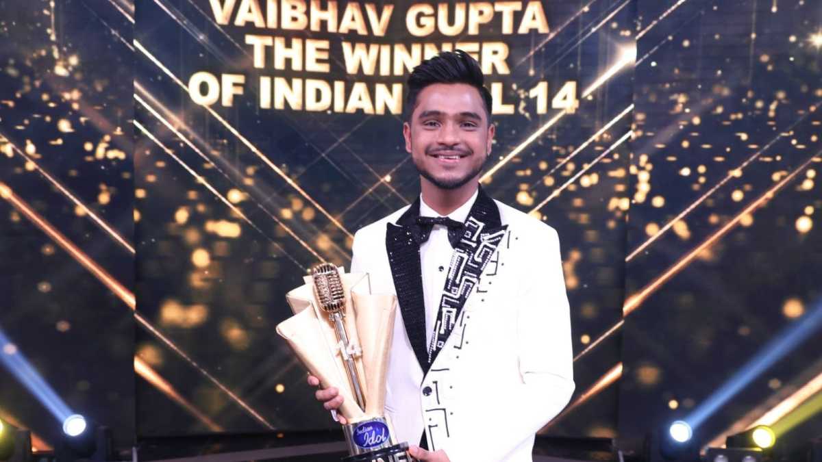 Kanpur Based Vaibhav Gupta Wins Indian Idol 14, Receives Rs 25 Lakh Prize Money