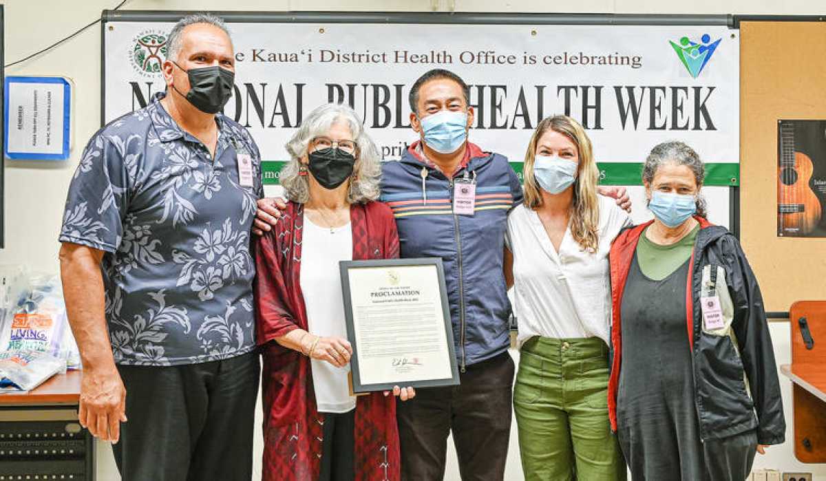 Kaua‘i District Health Office Celebrates National Public Health Week With Open House Event