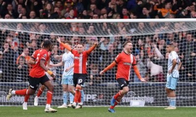 Late Equaliser By Luke Berry Salvages Valuable Point For Luton Town Against Nottingham Forest