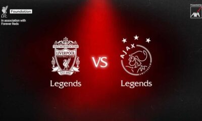 Liverpool Legends Face Off Against Ajax Legends At Anfield In Charity Match