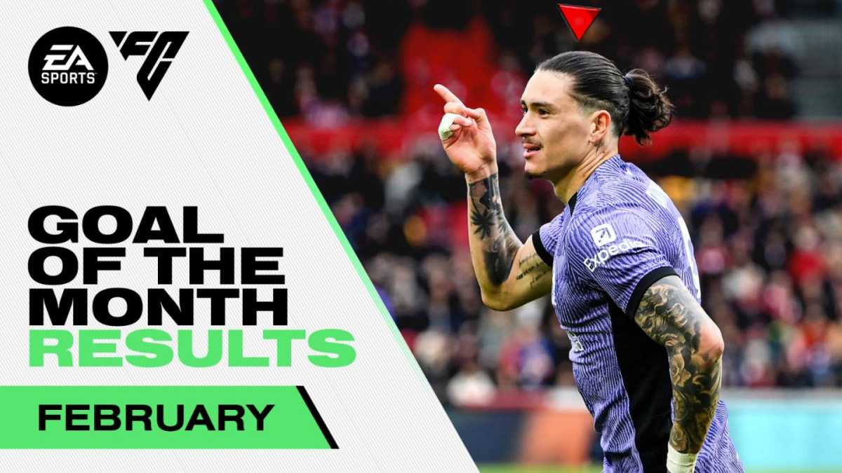 Liverpool's Darwin Nunez Wins Goal Of The Month For February