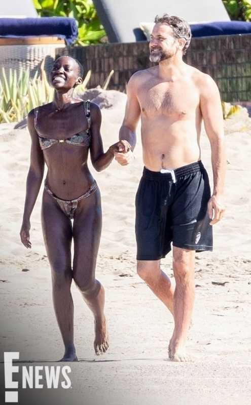 Lupita Nyong'o And Joshua Jackson Spotted Getting Cozy On Romantic Beach Holiday In Mexico