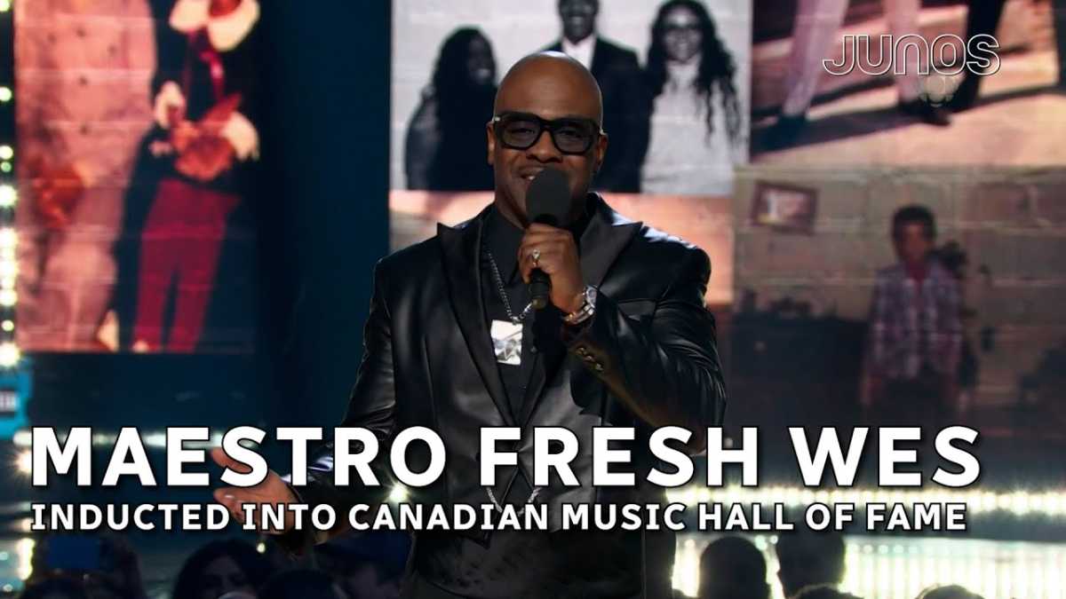 Maestro Fresh Wes Makes History As First Hip Hop Artist Inducted Into Canadian Music Hall Of Fame