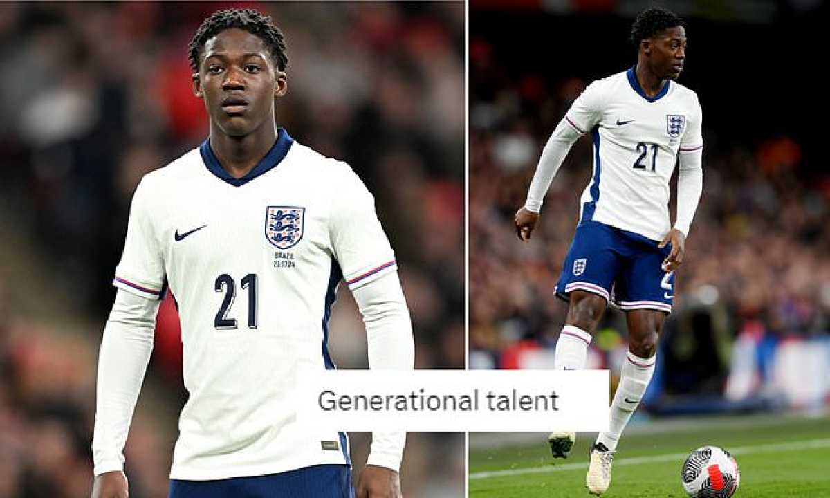 Manchester United's Kobbie Mainoo Impresses For England In Second International Appearance