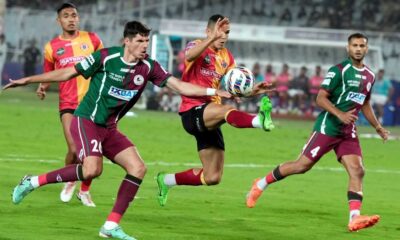 Mohun Bagan Super Giant Dominate Kolkata Derby Against East Bengal Fc