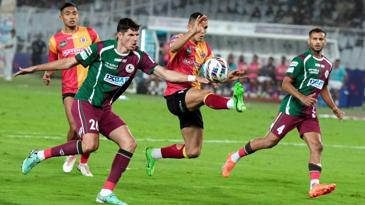 Mohun Bagan Super Giant Dominate Kolkata Derby Against East Bengal Fc