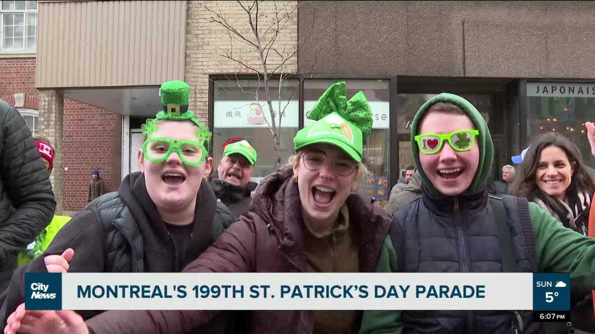 Montreal Hosts 199th Annual Saint Patrick's Day Parade