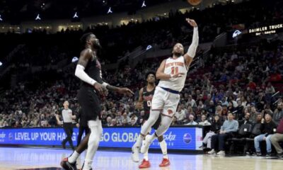 New York Knicks' Jalen Brunson Drops 45 Points In Win Over Blazers