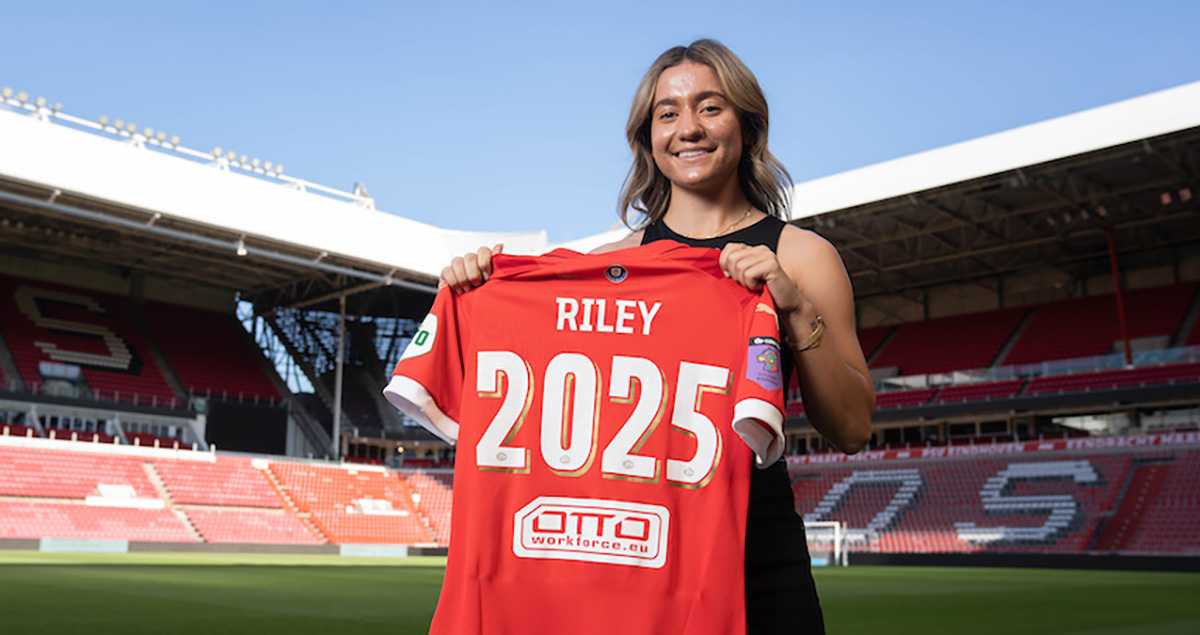 New Zealand's Indiah Paige Riley Scores For Psv Eindhoven In Dutch Eredivisie Victory