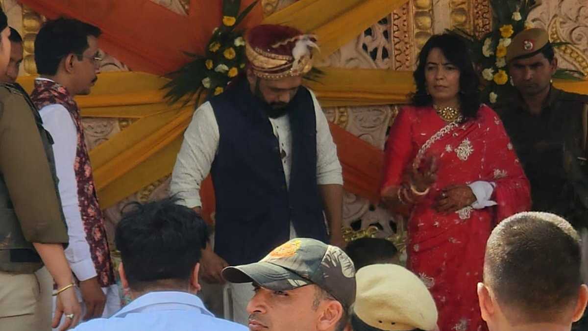 Notorious Gangsters Kala Jathedi And Madam Minz Tie The Knot In High Security Wedding Ceremony