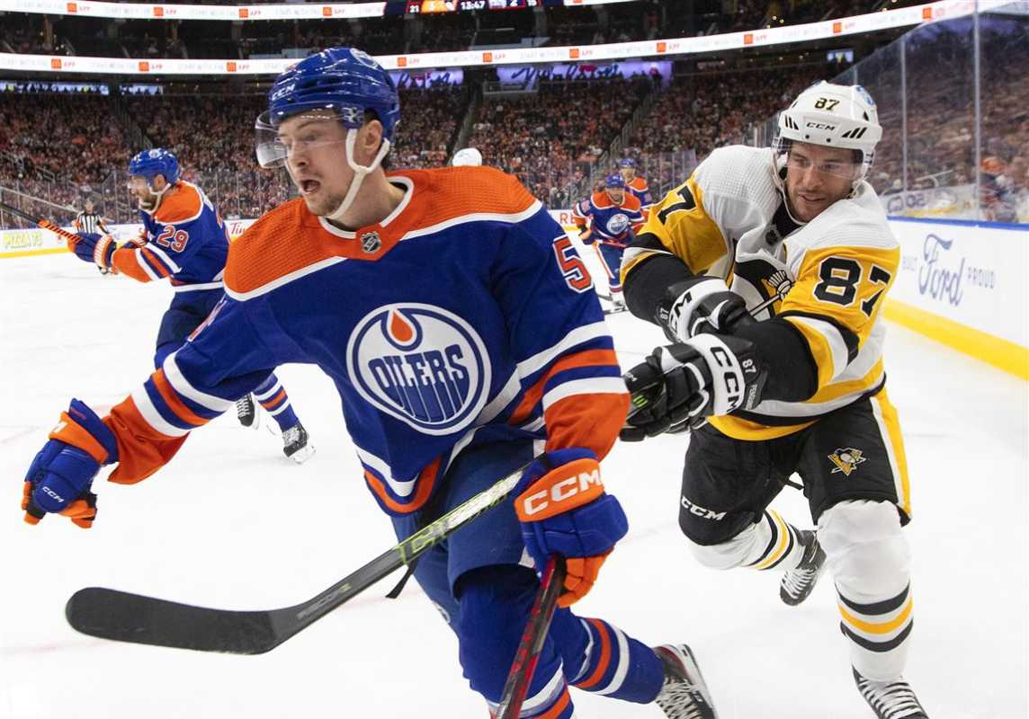 Oilers Dominate Penguins In Lopsided Victory