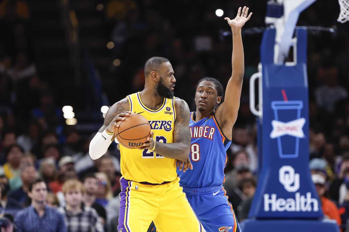 Oklahoma City Thunder Due For Showdown With Los Angeles Lakers: Nba Preview