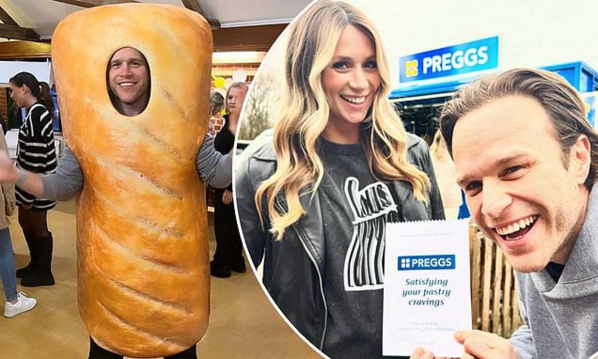 Olly Murs And Wife Amelia's Greggs Themed Baby Shower Surprise