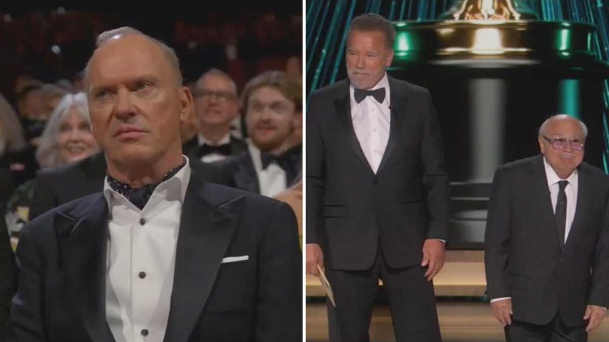 Oscars Reunion: Schwarzenegger And Devito Joke About Batman Encounters