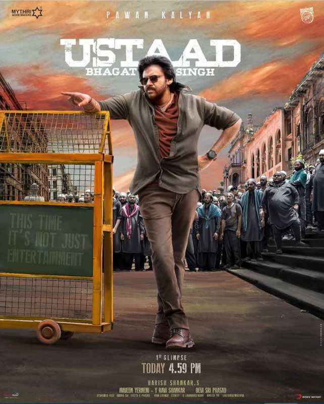 Pawan Kalyan's Impact On Politics Through Art: A Unique Approach In Ustad Bhagat Singh Teaser