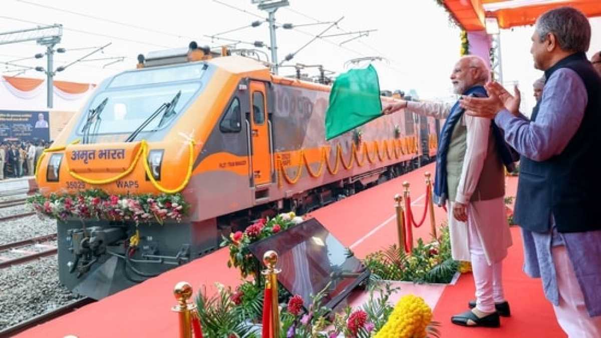 Pm Modi Launches 10 New Vande Bharat Trains, Inaugurates Railway Projects In Gujarat And Rajasthan