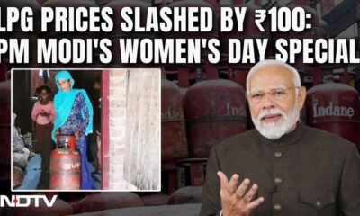 Pm Modi Slashes Lpg Cylinder Price By ₹100 On International Women's Day