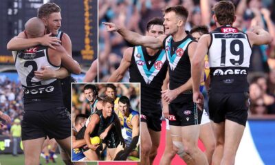 Port Adelaide Powers To Victory Over West Coast Eagles In Afl Round One Showdown