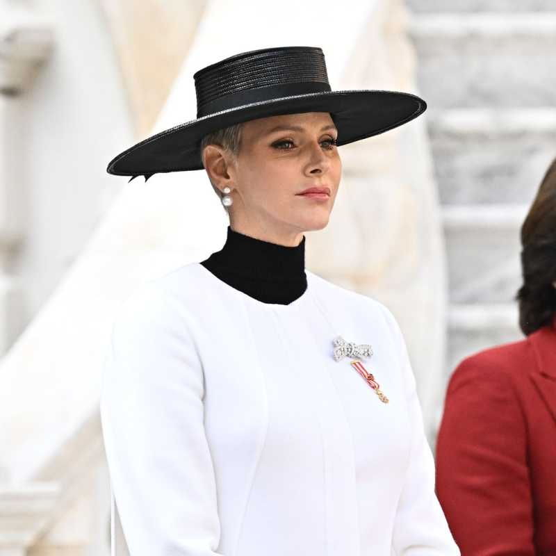 Princess Charlene Radiates Elegance In White During Special Visit To Haut Rhin