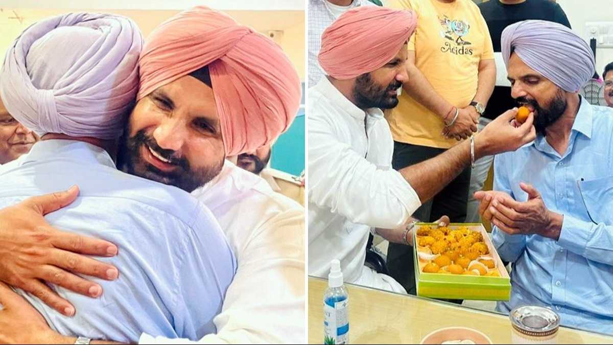 Punjab Congress Leader Congratulates Sidhu Moose Wala's Father On The Birth Of Newborn Son