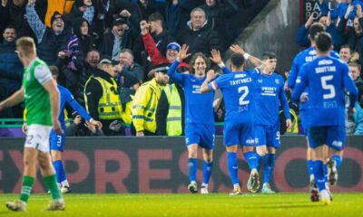 Rangers Progress To Scottish Cup Semi Finals After Victory Over Nine Man Hibernian